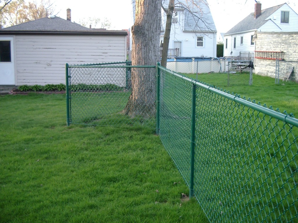 Heavy Duty 2''X 2'' Chain Link Fence 9 Gauge Galvanized 50ft X 8ft Diamond Wire Mesh