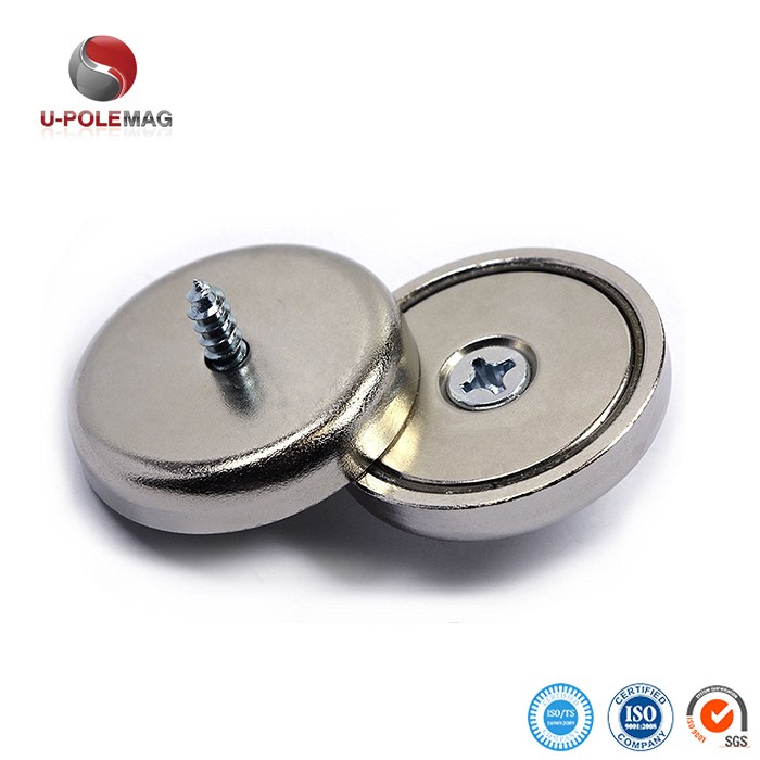 Neomidio Magnets Neodymium Magnetic Cup with Countersunk Hole About 25-30 days Lead Time
