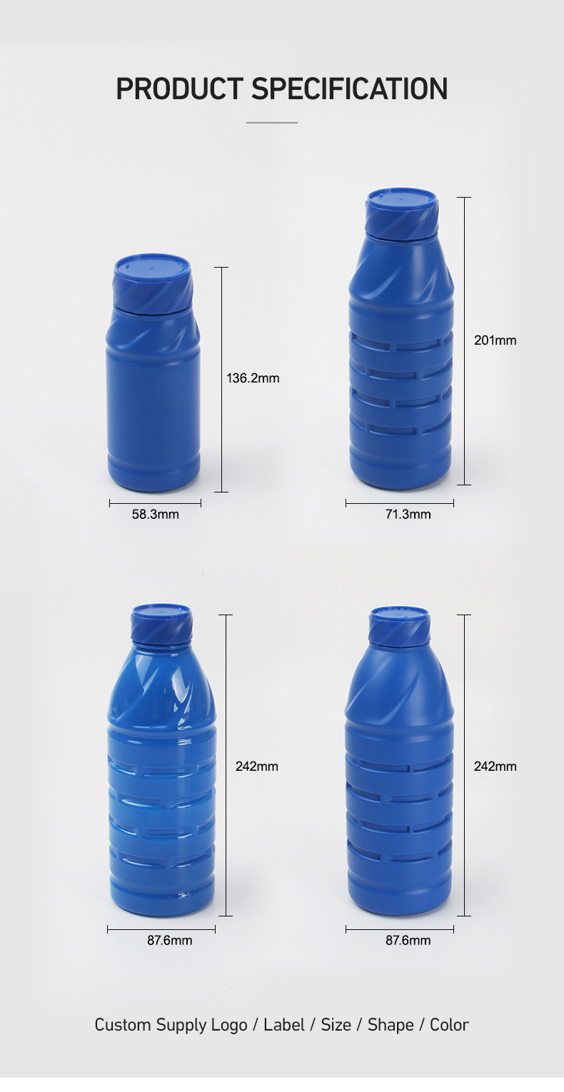 PE Pesticides Packaging Bottles 100ml 200ml 500ml 1000ml Plastic Chemical Bottle
