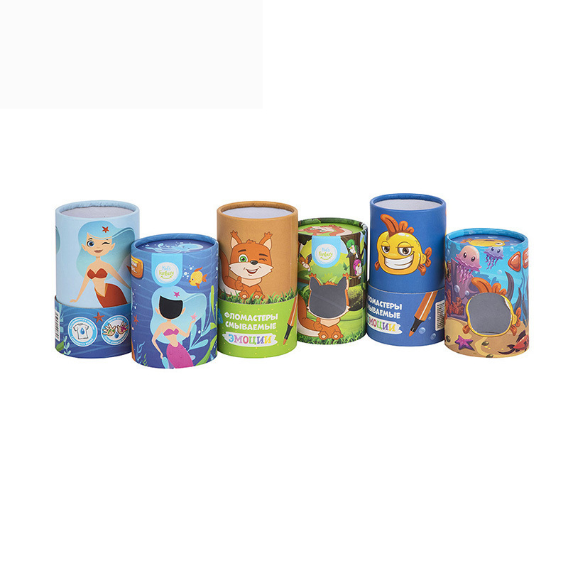 Food Grade EVA Cylinder Paper Tube Packaging Sustainable Leakproof
