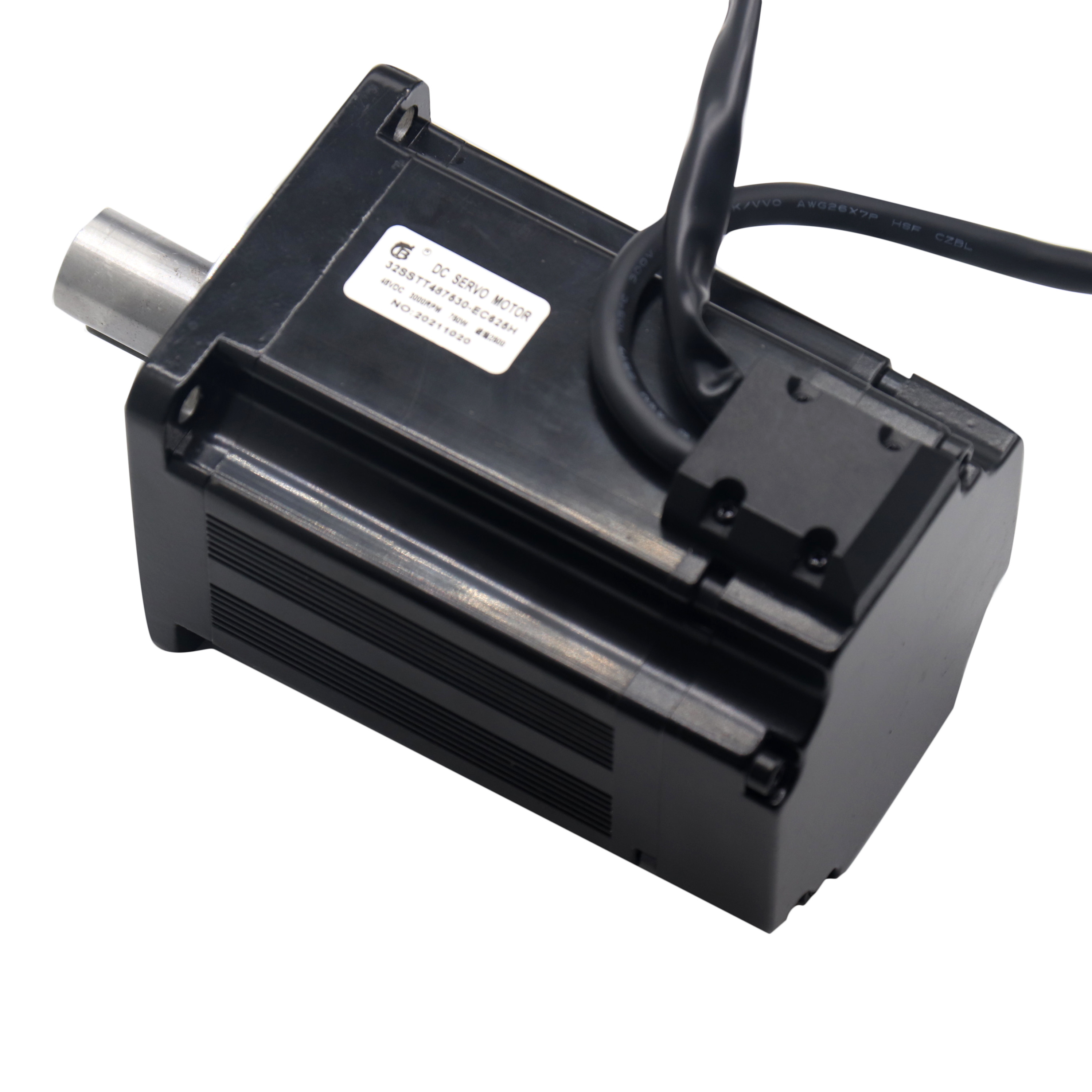 Absolute Encoder 80mm Robot Servo Motor 48V 750W With Brake