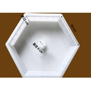 Reusable Plastic Cement Walkway Mold , Interlocking Concrete Paver Molds