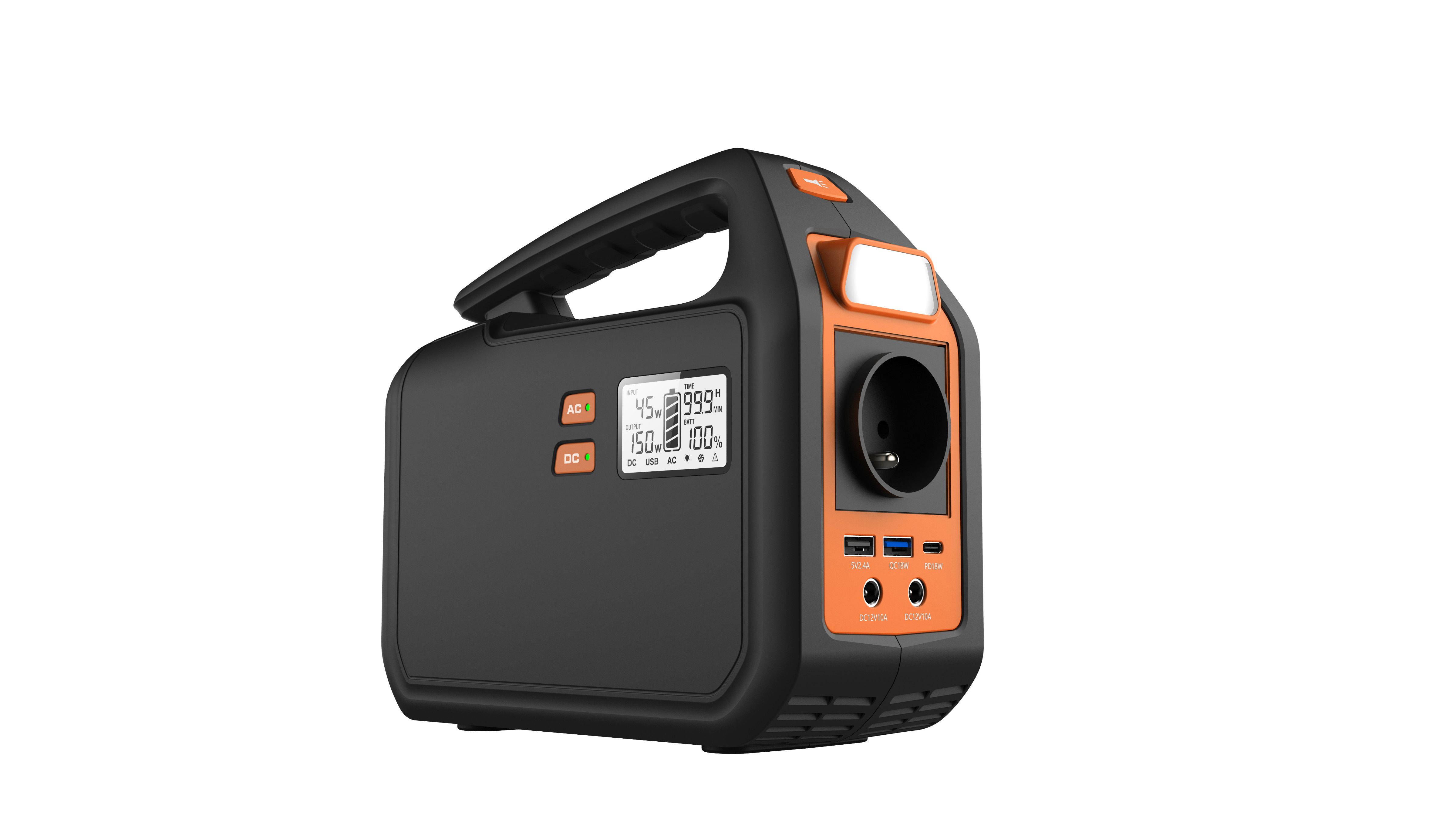 280Wh 300W Solar Pure Sine Wave Generator 12V 110V 220V Outdoor Portable Power Bank