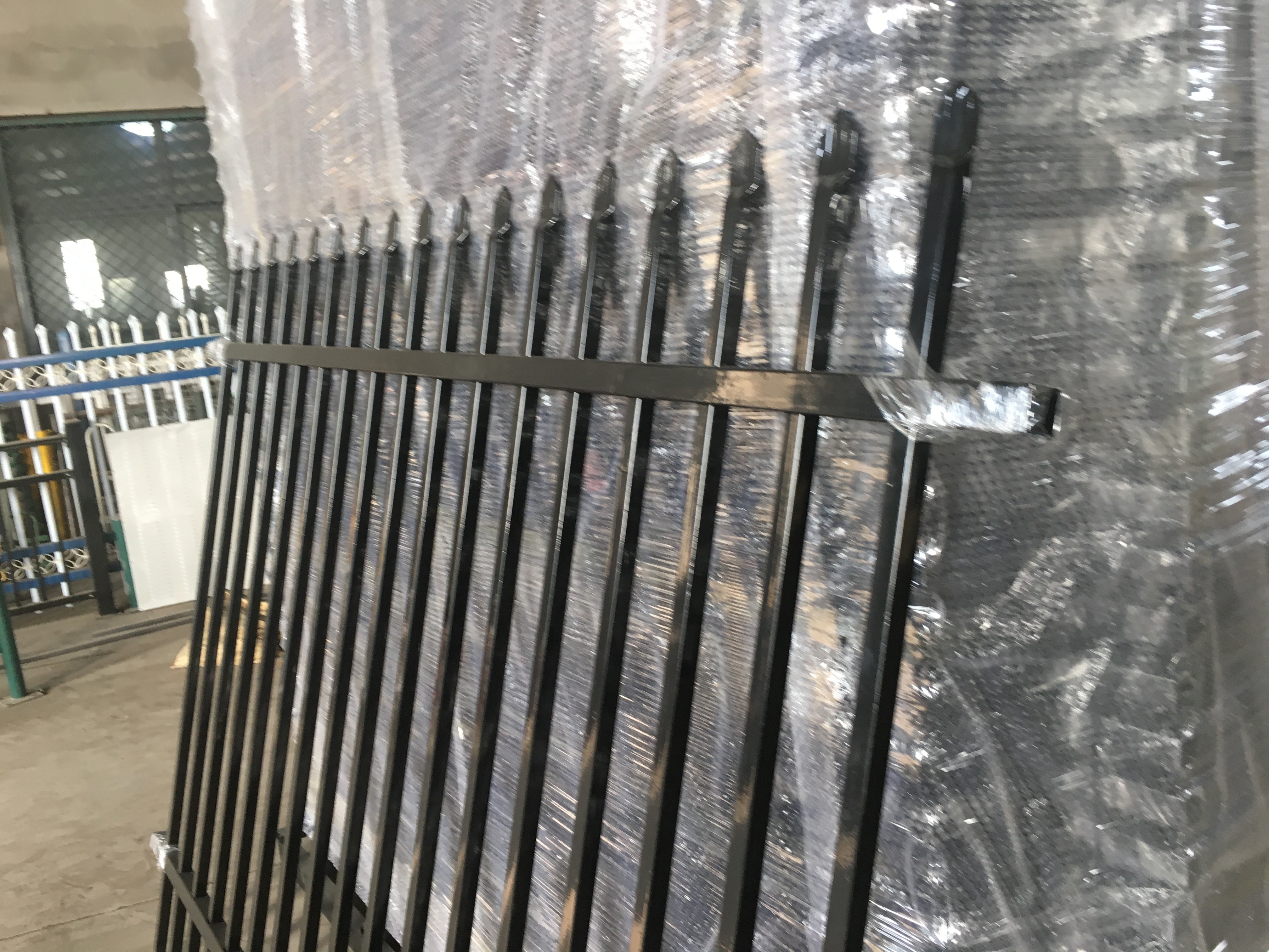 Mitred 45 degree H1800mmxW2450mm 25mm picket diplomat Fencing rails 40mm