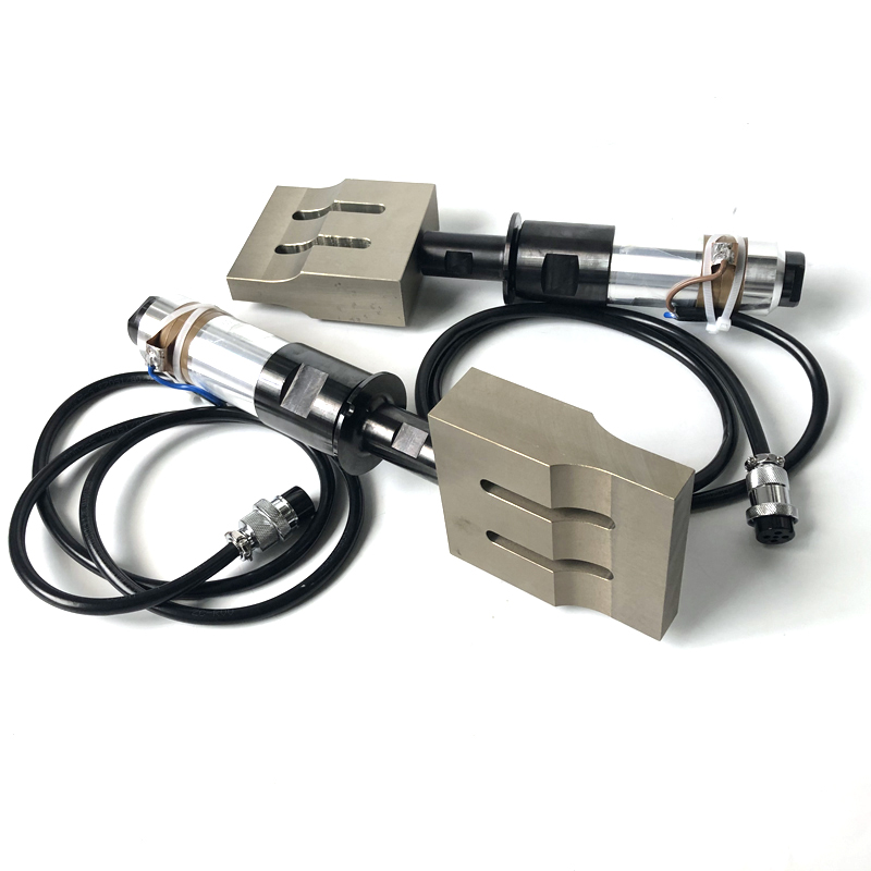 Ear Belt Mask Machine Ultrasonic Welding Transducer with Booster Horn 20kHz 2000W /2600W