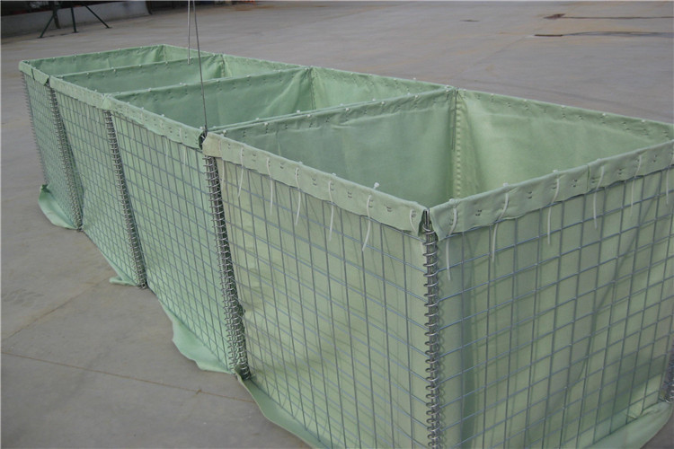 Ballistic Protection Hesco Bastion Wall Galfan Coated Explosion Proof Wall