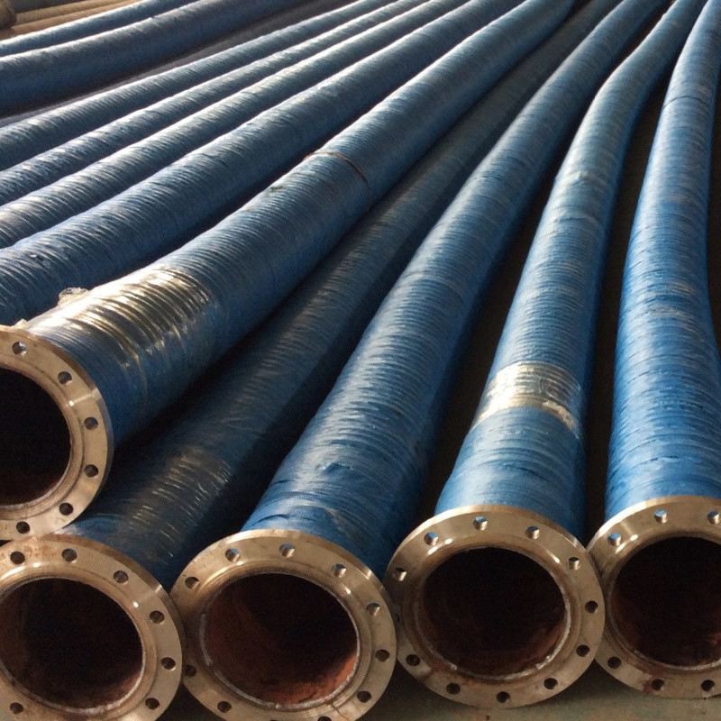 8'' Ore Transfer Hose Multi Layer Rubber Structure Enhanced Impact Vibration Absorption