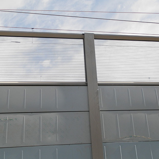 Transparent Acrylic Sound Barrier Anti Noise Acrylic Sheet For Highway