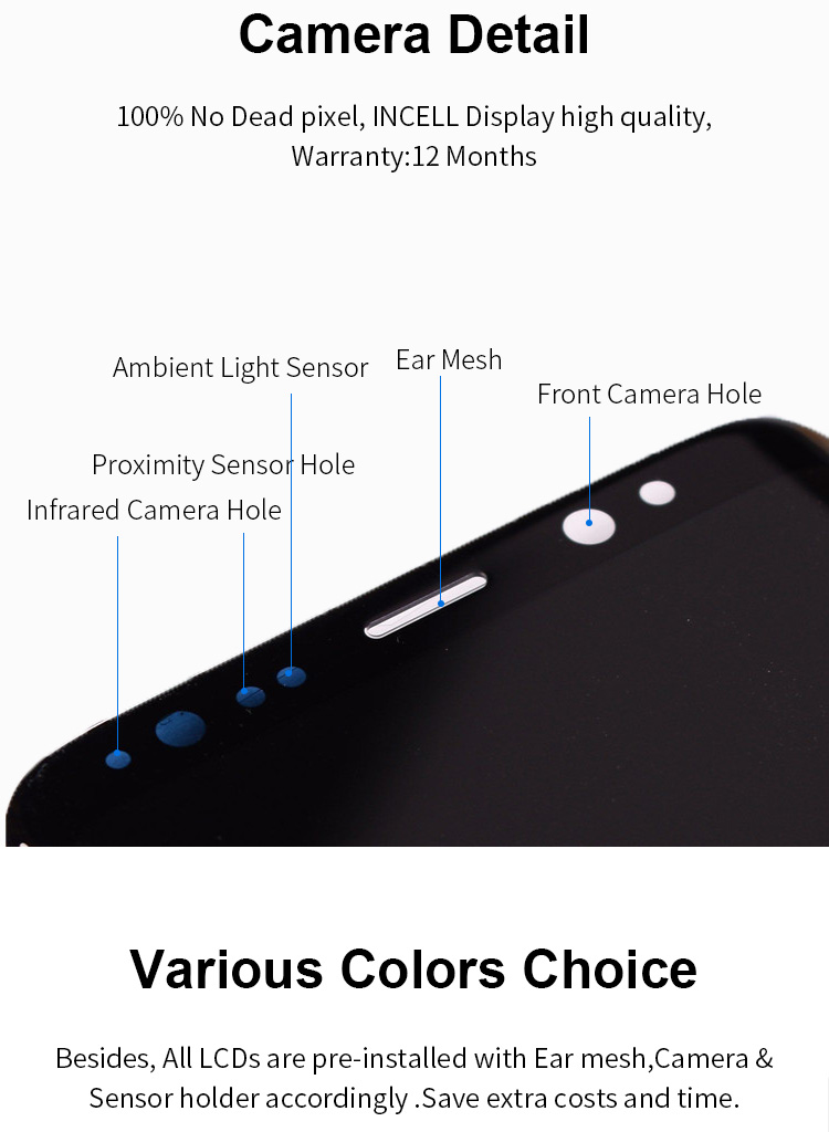 AMOLED SAM Galaxy Touch Screen For S6 S7 Edge S8 S9 S10 S20