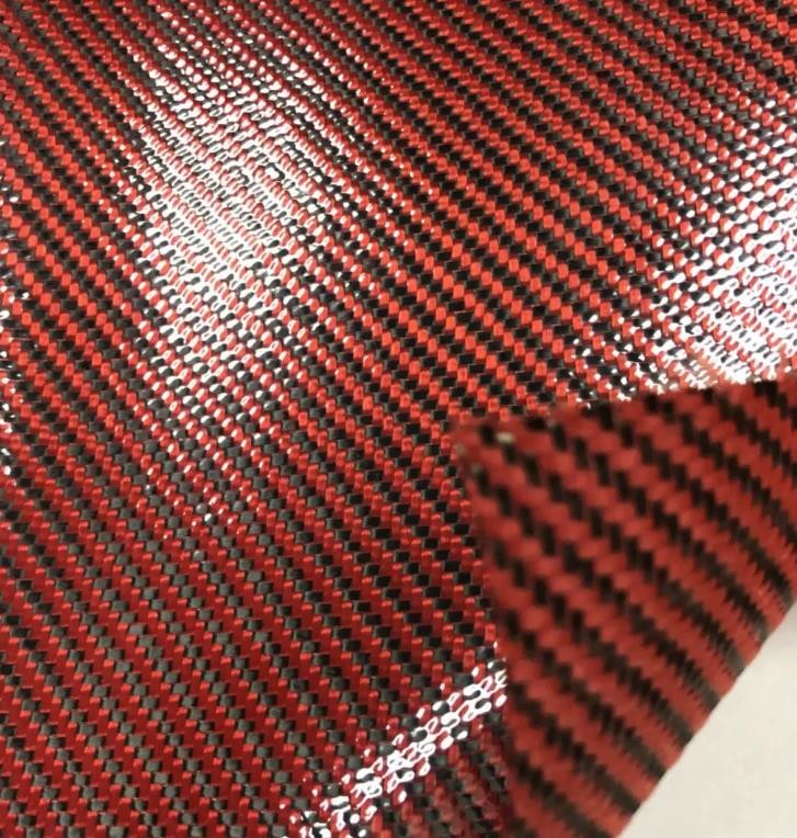 TPU UD Carbon Fiber Fabric for Shoes Belts Wallets Bags Hats Accesories Material