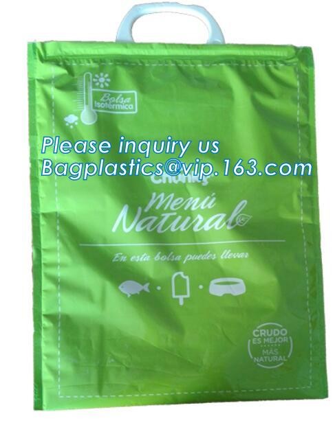 Aluminum Foil Food Use Disposable Cooler Bag Insulated Thermal Bag Organizer Storage Frozen Lunch Bag bagease bagplastic
