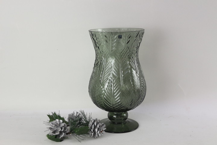Handmade Glass Candle Holder