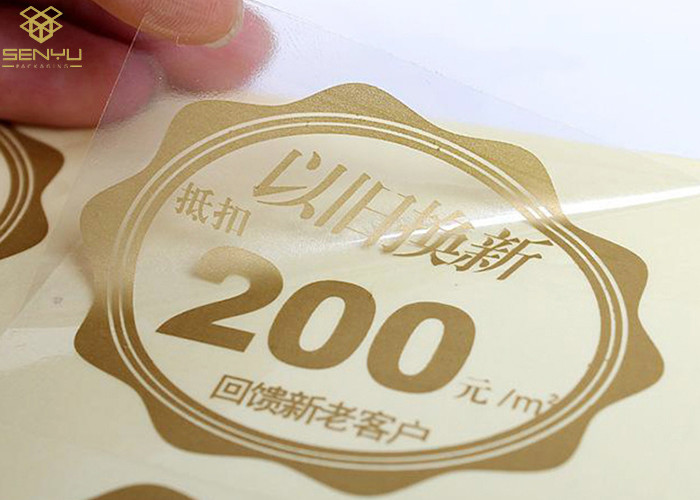 Waterproof PP PE PET Matte Printable Label Stickers