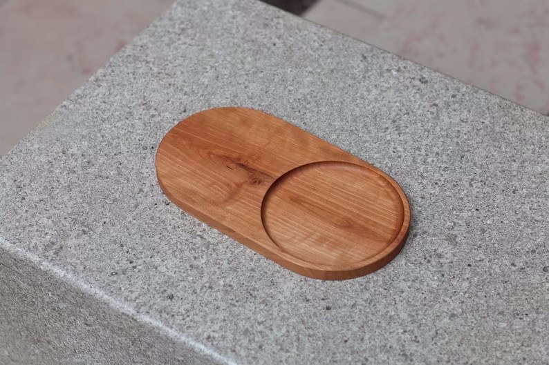 Solid wood tray Cigarette Rolling Trays Smoke Accessories