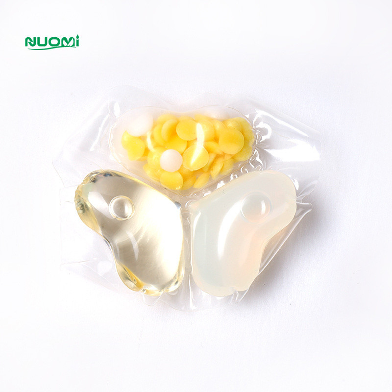 10g OEM ODM Detergent Beads Stain Removal Laundry Washing Pods Long Lasting Fragrance Liquid Laundry Pods Capsules
