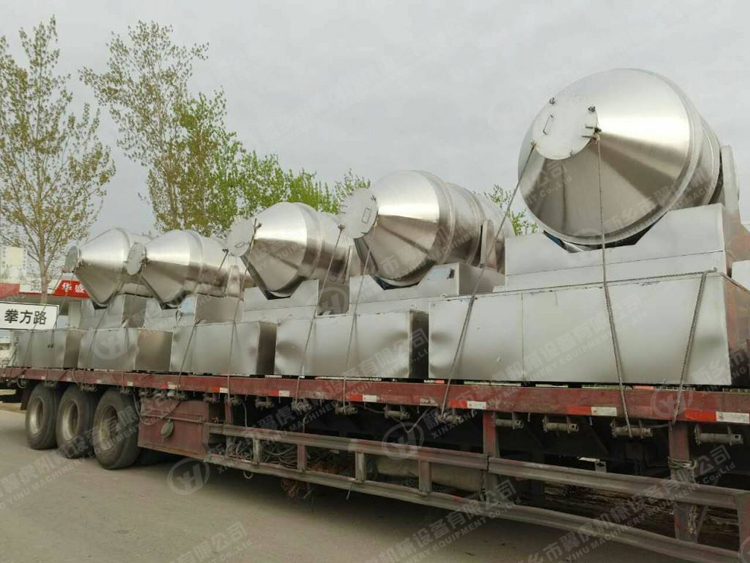 EYH Stainless Steel Mixing Machine Two Dimensional Movement Lab Powder Mixer Rotating