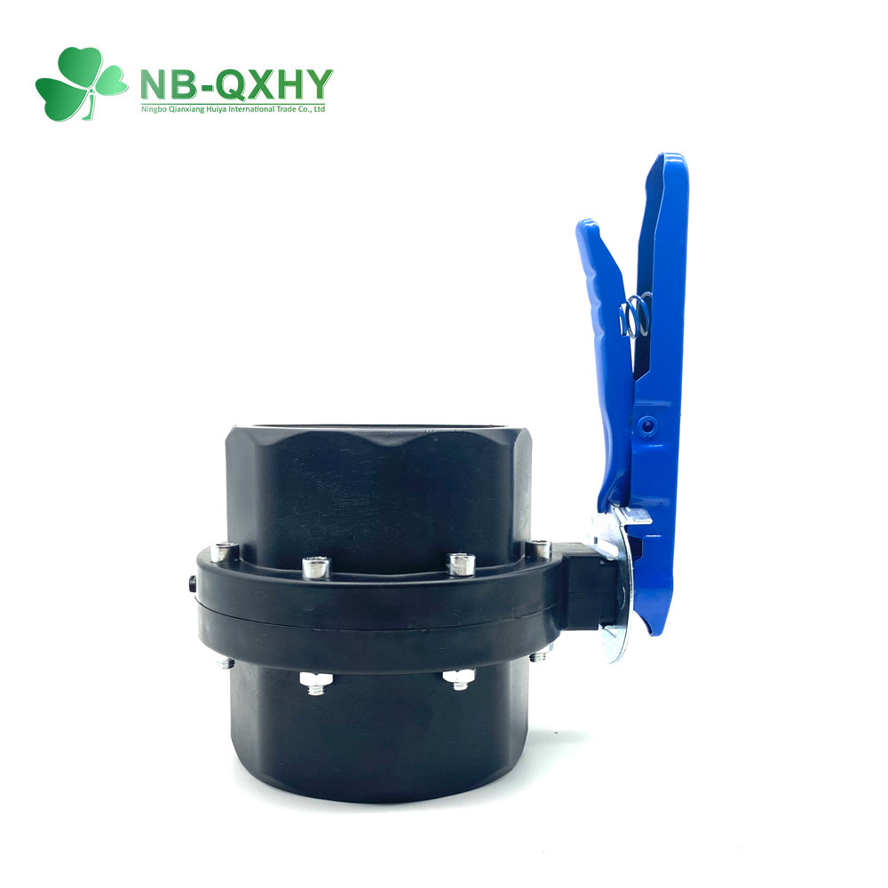 Anti-UV Agricultural Irrigation PE Butterfly Valve for Farm Irrigation Drip