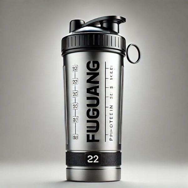 500/750ML Easy To Carry Silver Custom Stainless Steel Protein Shaker Bottle Stainless Steel Gym Shaker With Mixing Ball BPA Free Wide Mouth