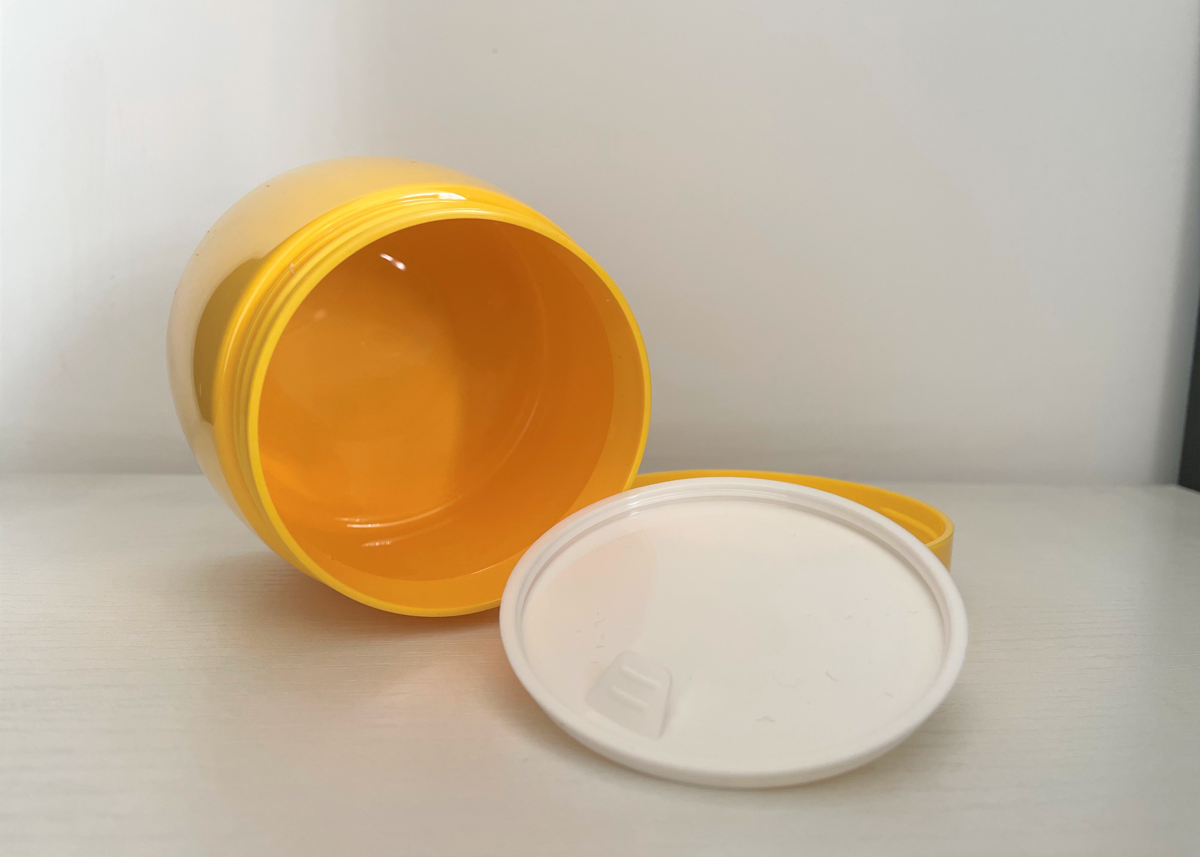 Cream 50g 250g Single Wall PET Plastic Jar With Screw Cap