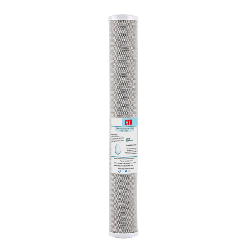 20 inch CTO Coconut Shell Activated Carbon Filter Cartridge for Commercial Water Purifiers