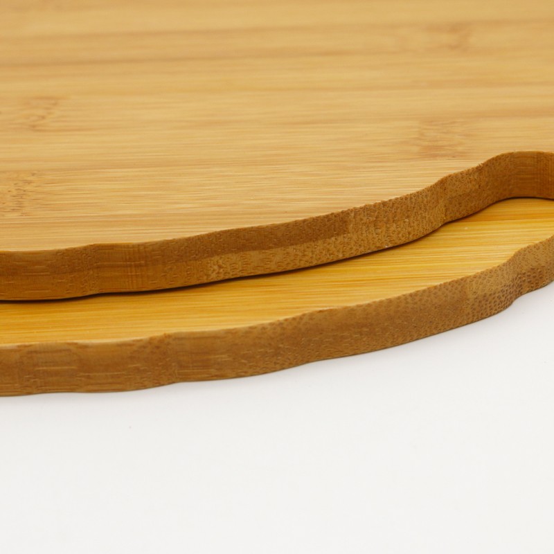 Kitchen 345mm X 300mm Wooden Bamboo Cutting Board Animal Shape