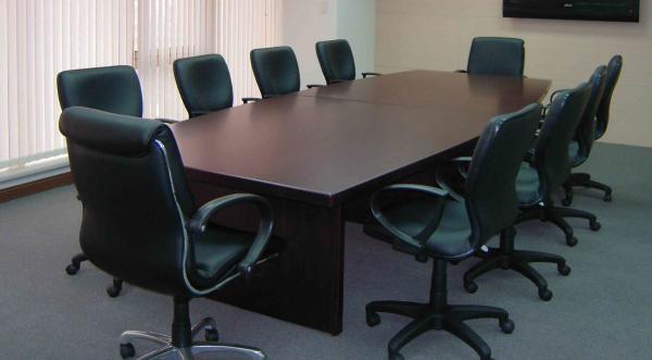 Commercial MFC Melamine Wooden Office Furniture Partitions / Boardroom