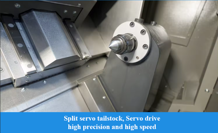 SMTCL Slant Bed CNC Lathe T5.2-1000Q BMT 8 Positions Servo Turret Servo Drive