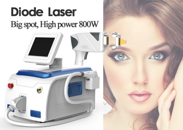 Small Lady Hair Removal Machine / Mobile Laser Hair Removal Machine 6L Stainless