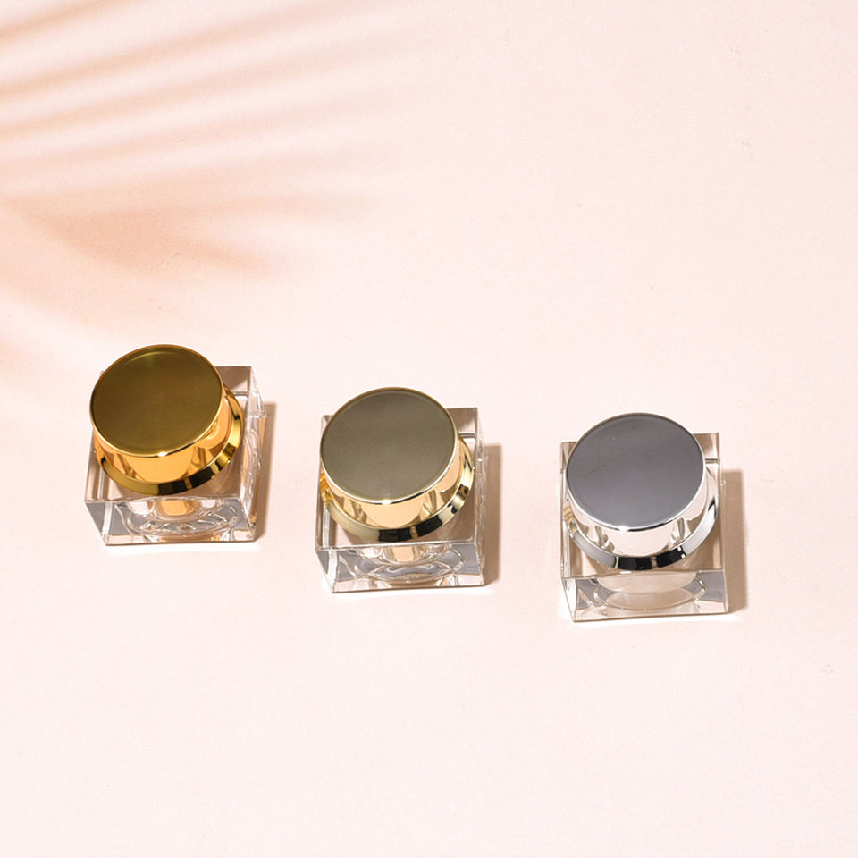 Luxury 30G Empty Cosmetic Cream Jars Container For Skin Care Packaging