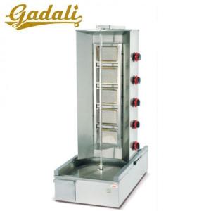 China Gas Doner Kebab Shawarma Making Machine With 5 Burners on sale
