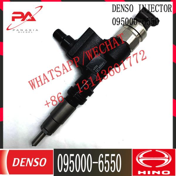 common rail injector 095000-6550 23670-E0190 injector for HINO 300 N04C-TY