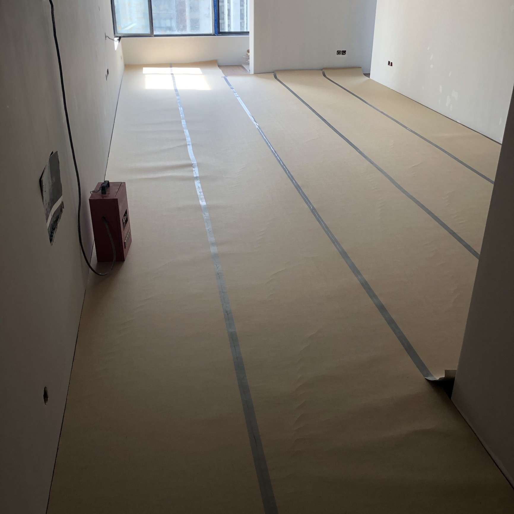 Heavy Construction Temporary Floor Protection Paperboard Antiskid