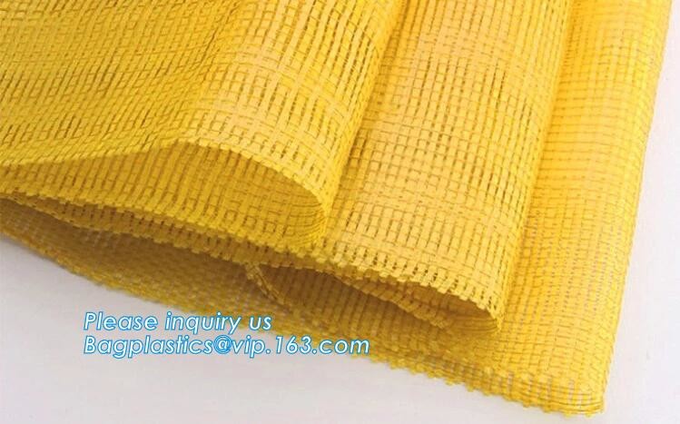 Reusable Solid Shopping Bag String Grocery Bag Shopper Cotton Tote Mesh Net Woven Portable Durable Shopping, BAGEASE