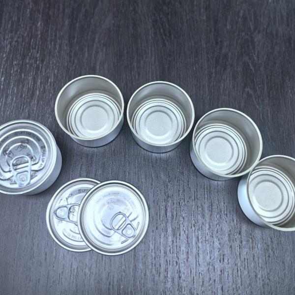Tuna Tin Can for Food Industry 180g-250g Volume 0.19mm Thickness ISO9001