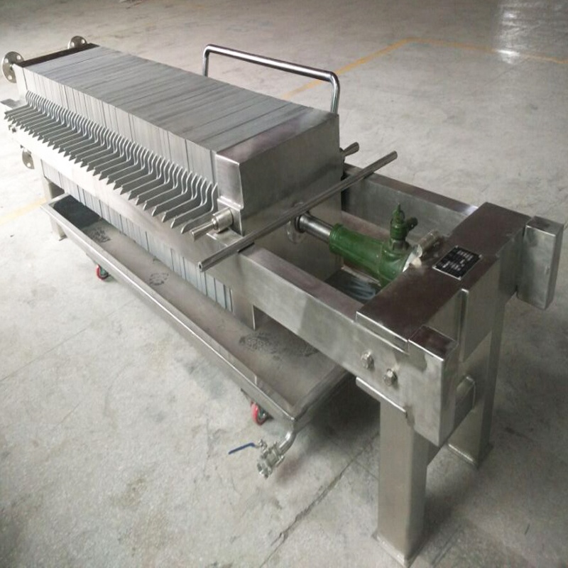 Plate And Frame Fully Automatic Filter Press Machine For Wine , Beer , Cooking Oil