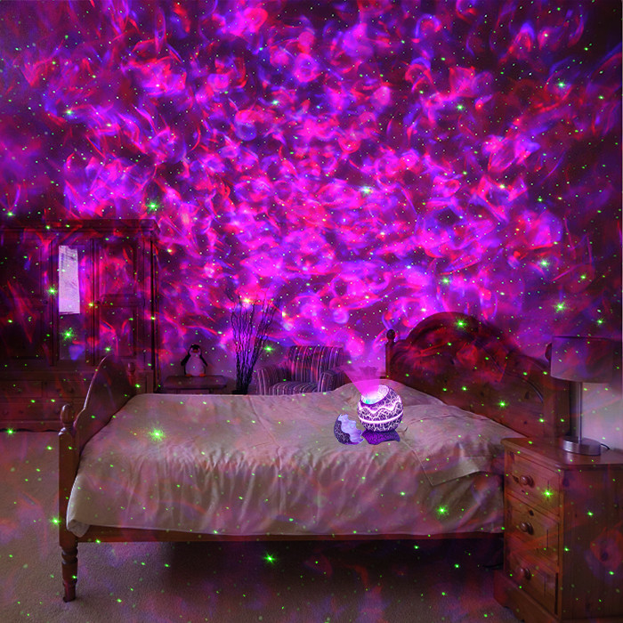 Bluetooth Dinosaur Egg Star Light , RGB LED Nebula Cloud Galaxy Projector
