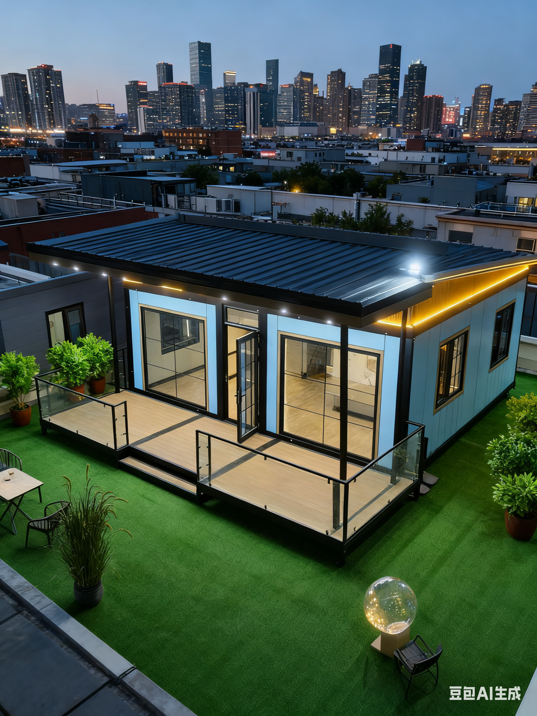  Expandable Container House with 100mm Thick Wall 5.5 Tons Net Weight and L-shaped Cabinet Manufactures