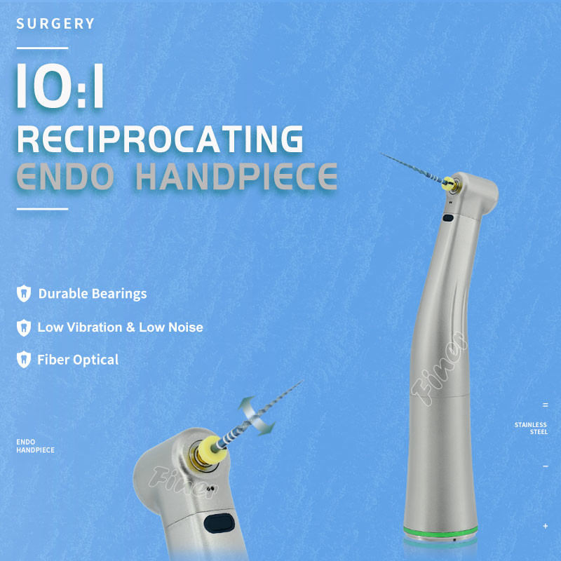 Reciprocating Handpiece 10:1 Endodontic Treatment With Fiber Optical