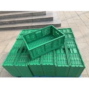 Portable PP Crate Custom Folded Boxes Foldable Plastic Box for Folding Pallet