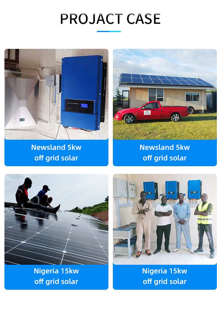 Mimi Off Grid Solar Energy System Home PV Solar Panels 4KW 5KW With Battery
