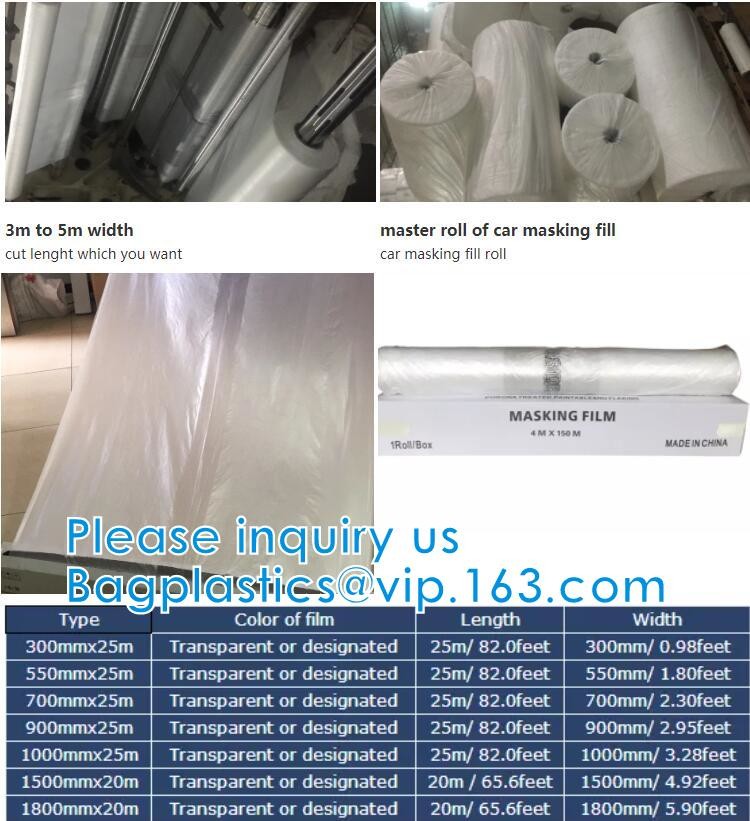 Automotive Spray Protective Car Painting Masking Paper Film - ELECTROSTATIC - HIGH QUALITY - AUTOMOTIVE CAR PAINT
