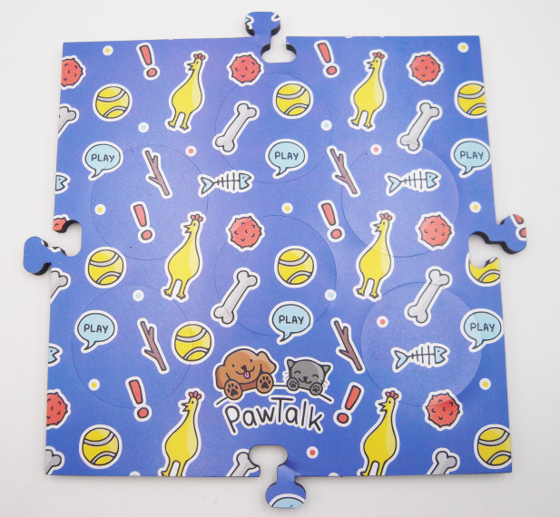 Minglu MLPD-003 High quality Rubber base none slip Pet Pad Pet Training Pad with sound button