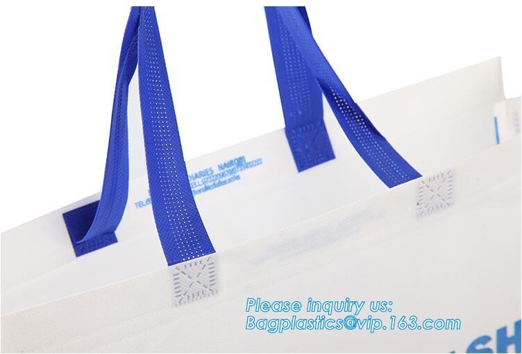 Wholesale factory custom fashion laminated non woven bag, Shopping printing fabric insulated foldable bag, custom pp non