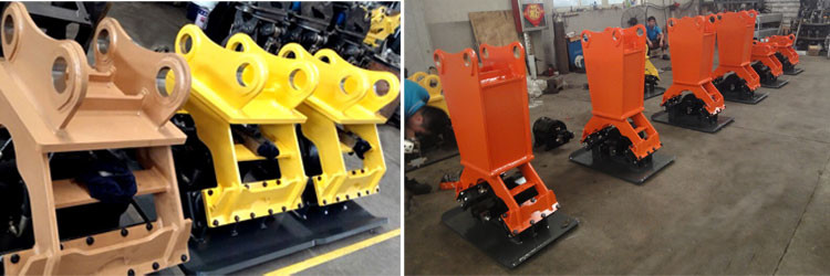 Durable Bearing Hydraulic Plate Compactor Fit Hyundai R210 Excavator CE certified