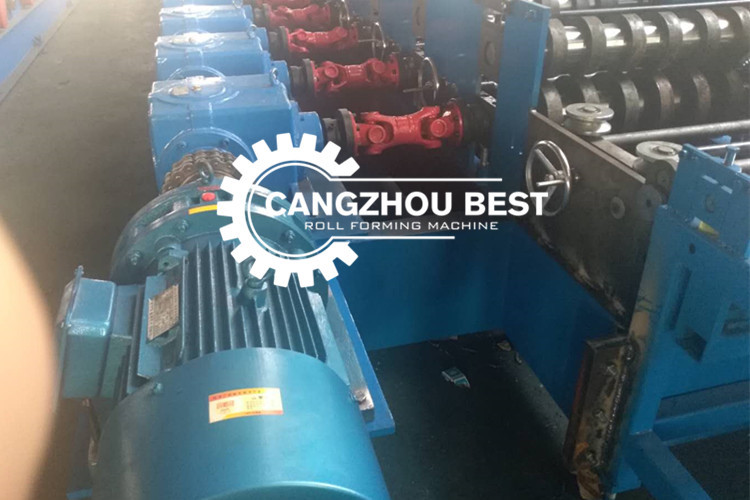 Safety Road Steel W Beam 600mm Highway Guardrail Roll Forming Machine