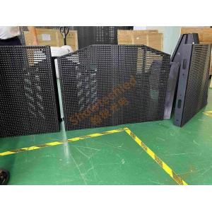 60Hz Frame Frequency Transparent LED Display Screen with SMD3528 Led Light