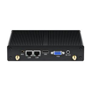 Intel Celeron Industrial Fanless PC With Dual LAN Dual COM DDR3 8GB Memory