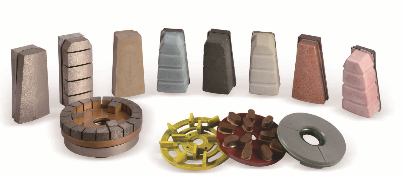 Diamond Silent Calibrating Wheel Milling Grinding Tools Diamond Satellite Abrasive For Granite