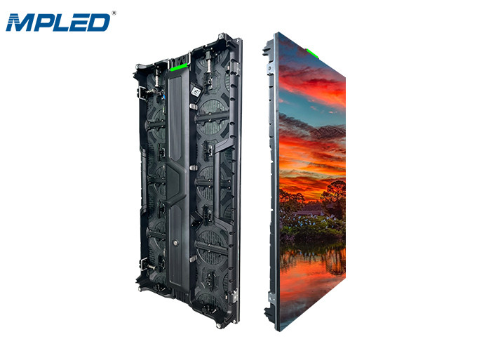 Outdoor Nationstar P4.81 Rental LED Display 500x500mm Die Cast Curved