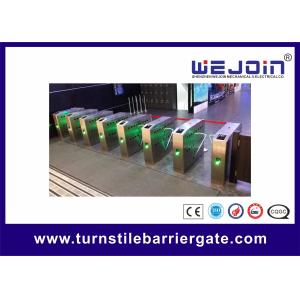China automatic flap barrier , manufacture of China Intelligent flap barrier with anti-reversing passing Flap  Barrier, on sale